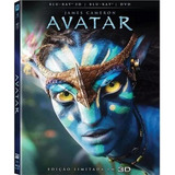 Avatar 3d + 2d + Dvd - Luva Lenticular - Original & Lacrado