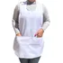 Avental Bata Jaleco Uniformes Limpeza 2 Bolso Veste 36 Ao 50