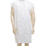 Avental Descartavel Branco Sem