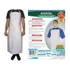 Avental Emborrachado Grande 110x63 Cm Lamare Cor Branco