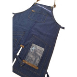 Avental Jeans Tattoo