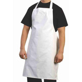 Avental P Açougueiro Peixeiro Pastelaria Padeiro T M 90x70 Cor Branco Desenho Do Tecido Liso