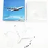Avião Antonov An-225 Mriya Cargueiro Miniatura Metal Coleção