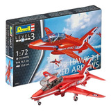Avião Bae Hawk T.1 Red Arrows - 1/72 - Kit Revell 04921