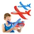 Avião Com Lançador Pistola Brinquedo Isopor Voa Manobras Led