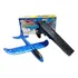 Avião Com Lançador Pistola Brinquedo Isopor Voa Manobras