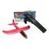 Avião Com Lançador Pistola Brinquedo Isopor Voa Manobras