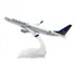 Avião Comercial Boeing 737 Varig - Metal 15,5 Cm