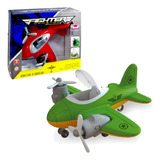 Avião De Brinquedo Articulado Infantil Comando Fighter 1 Un