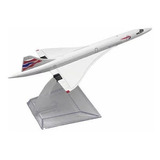 Avião De Ferro Concorde Air France British Miniatura Metal