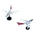 Avião De Ferro Em Miniatura Coleção Tam E Gol Com Fricção