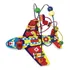 Avião Jogo Aramado Multicolorido Brinquedo Bebe   Carlu