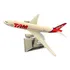Avião Tam Comercial Miniatura Metal 15,5 Cm Escala 1:400