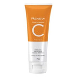 Avon Renew Vitamina C Mascara Esfoliante Facial Termica 75g