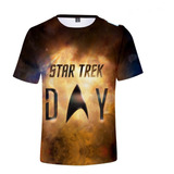 Axw Camiseta Estampada Em 3d De Star Trek: Discovery Season