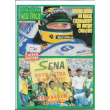 Ayrton Senna Homenagem Revista Pôster Coleção Meu Idolo N 4
