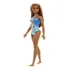 Azul Biquini Barbie Praia - Mattel Ghh38-hdc51