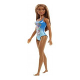 Azul Biquini Barbie Praia