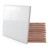 Azulejo Branco 10x10cm P  Sublimação   Suporte   20 Unidades