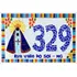 Azulejo Numero N. Senhora Aparecida  20x30 Cm - Mosaico