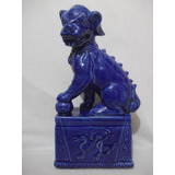 B. Antigo - Estatueta De Cão De Fó Em Porcelana Chinesa