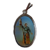 B. Antigo - Medalha Sacra De Santa Joana D'arc Frete Grátis