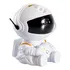 B Luminária Astronauta Projetor De Galáxia Para Quarto
