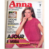 B1196 Anna Burda Trico E Croche Com Moldes Nº 7 Jul/84 Em Pe
