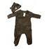 B355 Kit Macacao E Gorro Gap Original Tamanho 3-6 Meses