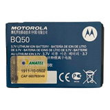 Ba-ter-ia Original Motorola Bq50 As Originais