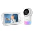 Baba Eletronica Hubble Connected Nursery Pal Glow Wifi 5 Cor Branco