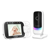 Babá Eletrônica Hubble Connected Tela De 2,8 Polegadas Cor White 110v/220v
