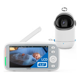 Babá Eletrônica Sem Fio Taktark Bm813 Com Câmera Voltagem 127 220v  branco