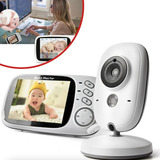 Babá Eletrônica Sem Fio Vídeo Voz E Visão Noturna C  Monitor Bivolt