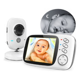 Babá Eletrônica Vb603 Câmera S/fio Voz Monitor Visão Noturna