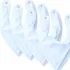 Babador Branco Forro Impermeável  Kit 4  Yandoo  Premium
