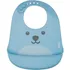 Babador De Silicone Gumy Com Pega Migalhas Azul Buba