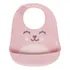 Babador Em Silicone Com Pega migalhas Rosa Gumy Buba