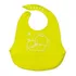 Babador Infantil De Silicone Cata Migalhas Amarelo