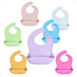 Babador Silicone Infantil Com