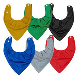 Babadores Bandanas Impermeaveis Kit