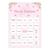 Baby Bingo Borboletas Floral