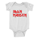 Baby Body Iron Maiden Logo Of0253 Consulado Oficial