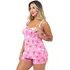 Baby Doll Amamentação Pós Parto Short Doll  Maternidade Luxo
