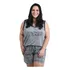 Baby Doll Camiseta Plus Size Verão Pijama Feminino