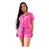 Baby Doll Suede Feminino Pijama Amamentação Pós Cirurgico