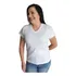 Baby Look Básica Branca Malha Fria Feminina