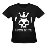 Baby Look Capital Inicial - Camiseta Feminina Algodão Show