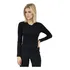 Baby Look Feminina Viscocrepe Manga Longa