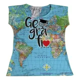 Baby Look Profissoes Geografia
